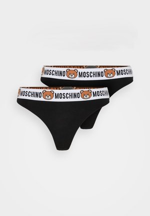 Moschino Underwear 2 PACK - Tanga - black