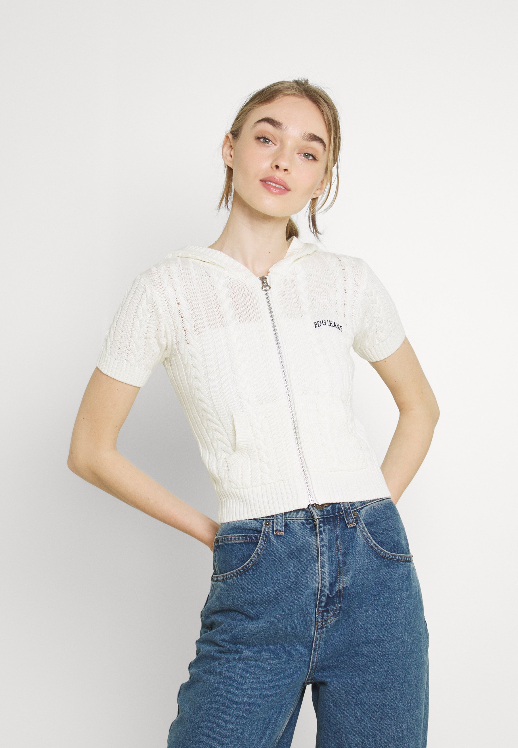 BDG Urban Outfitters CABLE HOODIE 