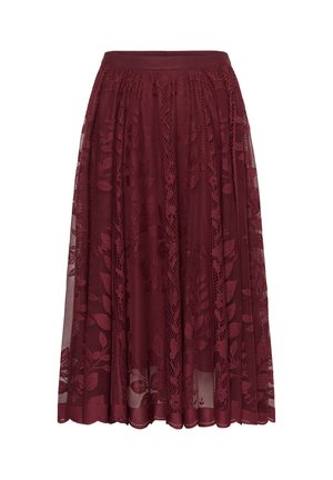 Cream, CREAM CRLUANNA LACE SKIRT - Jupe trapèze - zinfandel