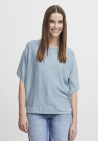 b.young - SHORT SLEEVE  - T-Shirt basic - blue bell melange Thumbnail-Bild 1