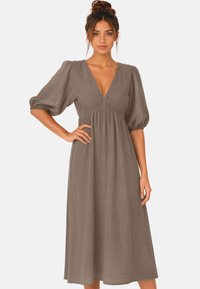 Unselected, taupe