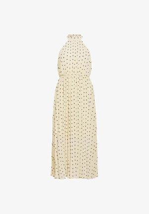 VILA, MIDI DRESS VIMICADA HALTER NECK - Robe de jour - birch