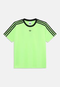 adidas Originals TEE UNISEX - Triko s potiskem - signal green/black
