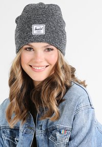 Herschel ELMER  BEANIE UNISEX - Berretto - heathered black