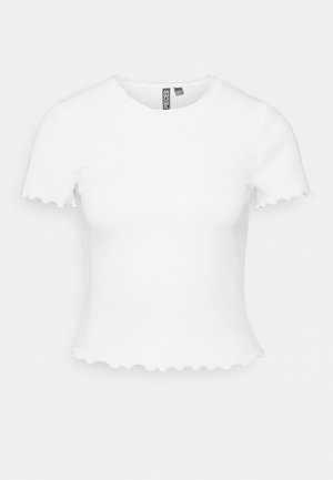 PCOMILLA - Print T-shirt - bright white