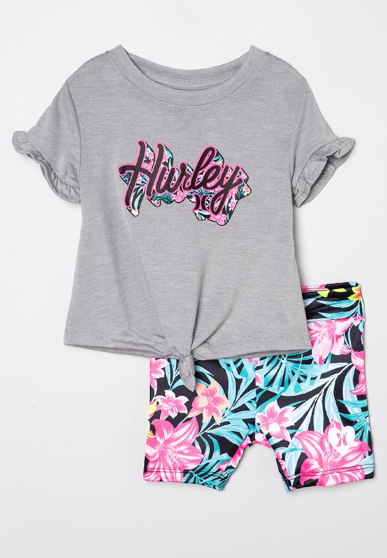 hurley T-shirt print zwart hurley T-shirt print zwart