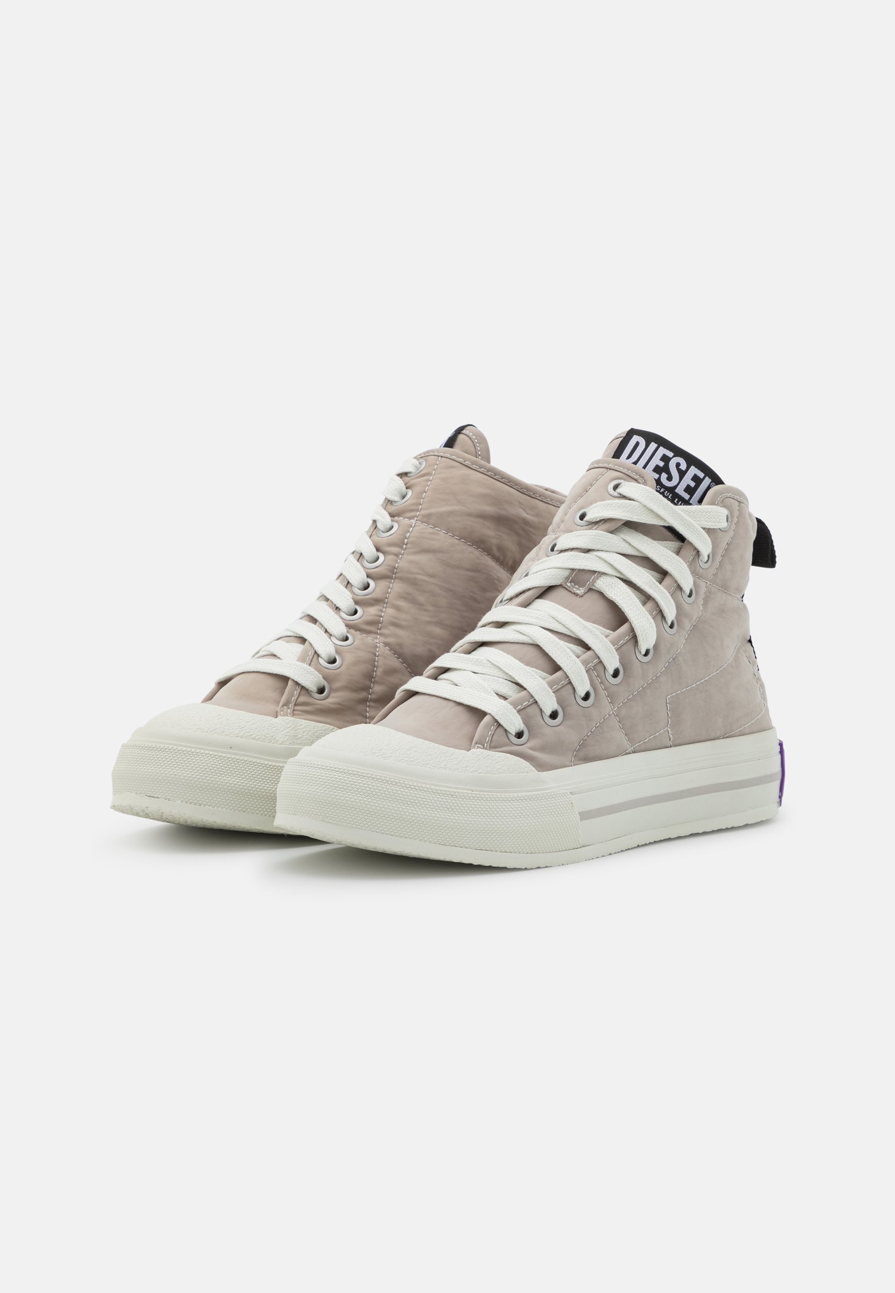 Diesel S-MUJI MC W - Zapatillas altas - grey/gris - Zalando.es