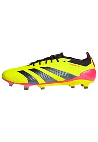 PREDATOR ELITE - Botines de fútbol para terreno firme - team solar yellow core black   solar red