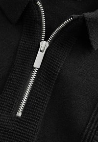 Next TEXTURED - Långärmad tröja - black