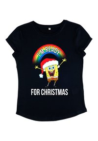 Henry Tiger SPONGEBOB SQUAREPANTS I'M READY FOR CHRISTMAS - T-shirt z nadrukiem