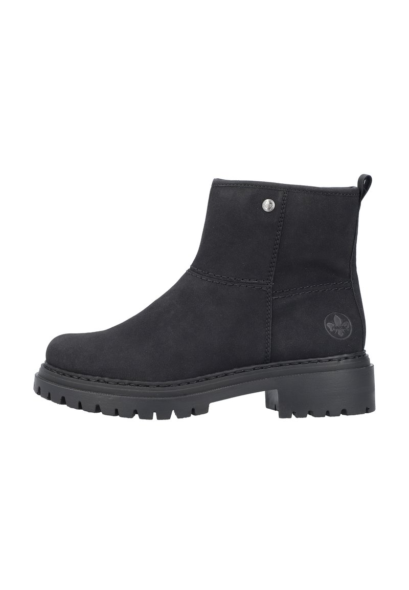 Rieker Bottines à plateau - schwarz