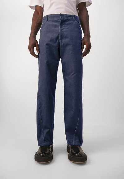 WOOD WOOD WWWILSON TWISTED SEAM TROUSERS - Trousers - envy green