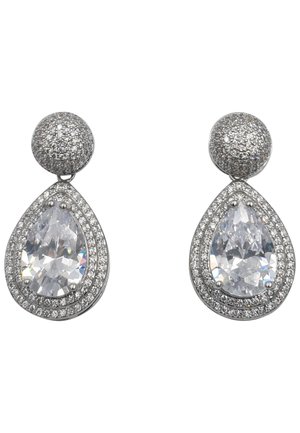 HEBE JEWELS, PARTY HOCHZEIT - Orecchini - silberfarben/weiß
