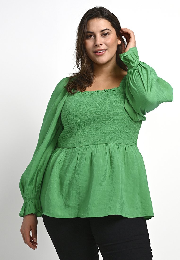 Kaffe Curve Blouse groen