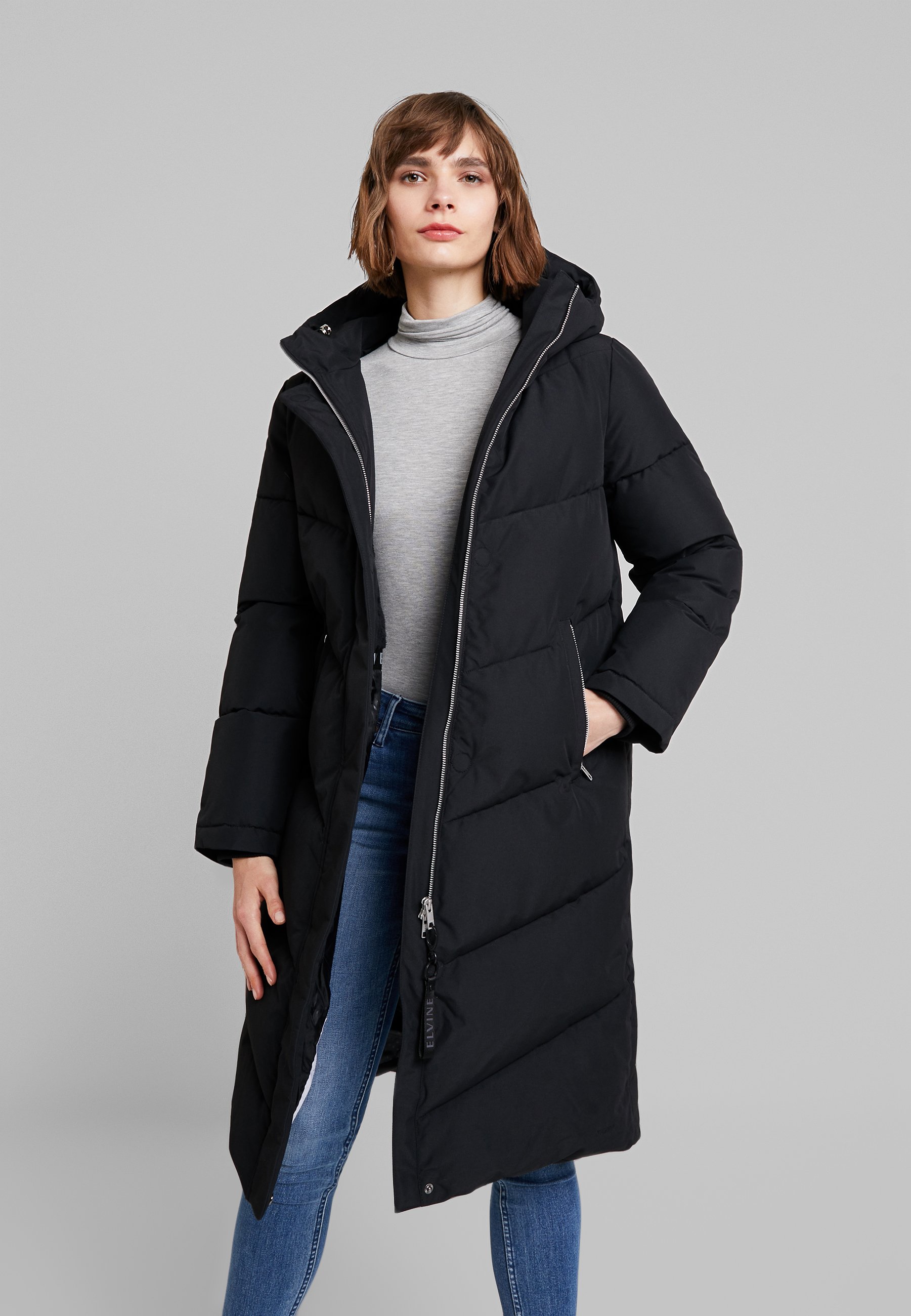 Elvine NAEMI Vinterkåpe frakk blacksvart Zalando.no Elvine NAEMI Vinterkåpe frakk blacksvart Zalando.no