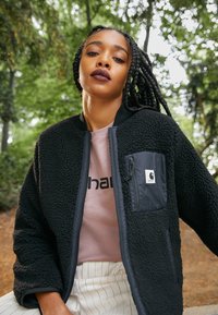 Carhartt WIP JANET LINER - Fleecejacka - black
