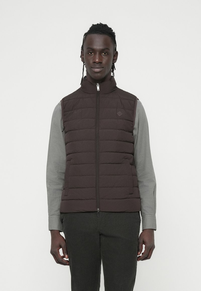 Hackett London Bodywarmer donkerbruin Hackett London Bodywarmer donkerbruin