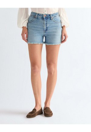 COWBOY INCH - Jeans Shorts - hellblau