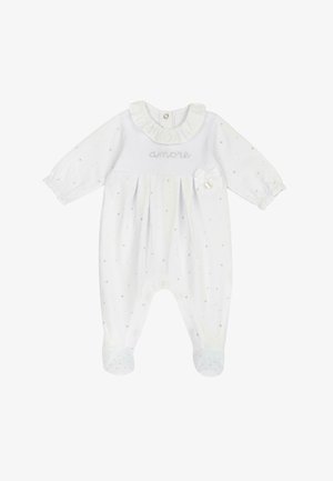 BACK OPENING - Grenouillère - white