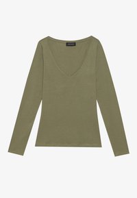 Long sleeved top - khaki