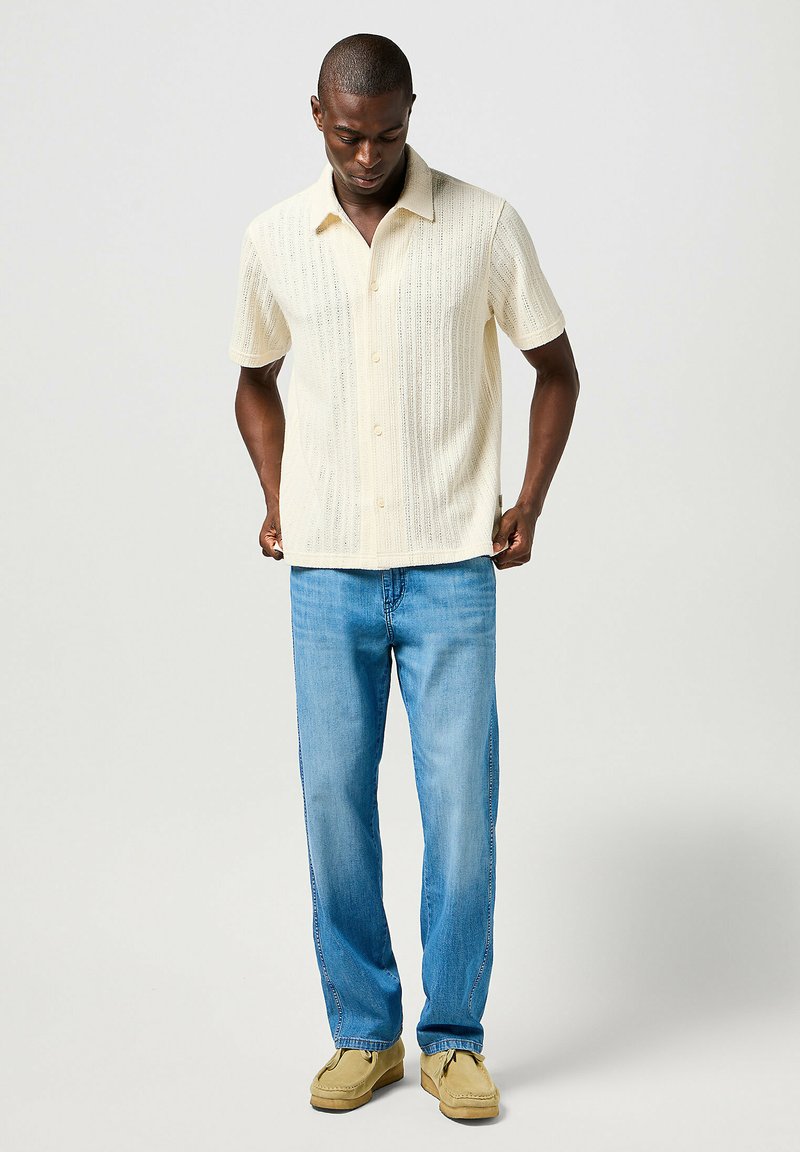 Wrangler Straight leg jeans blauw denim/bluedenim Wrangler Straight leg jeans blauw denim/bluedenim