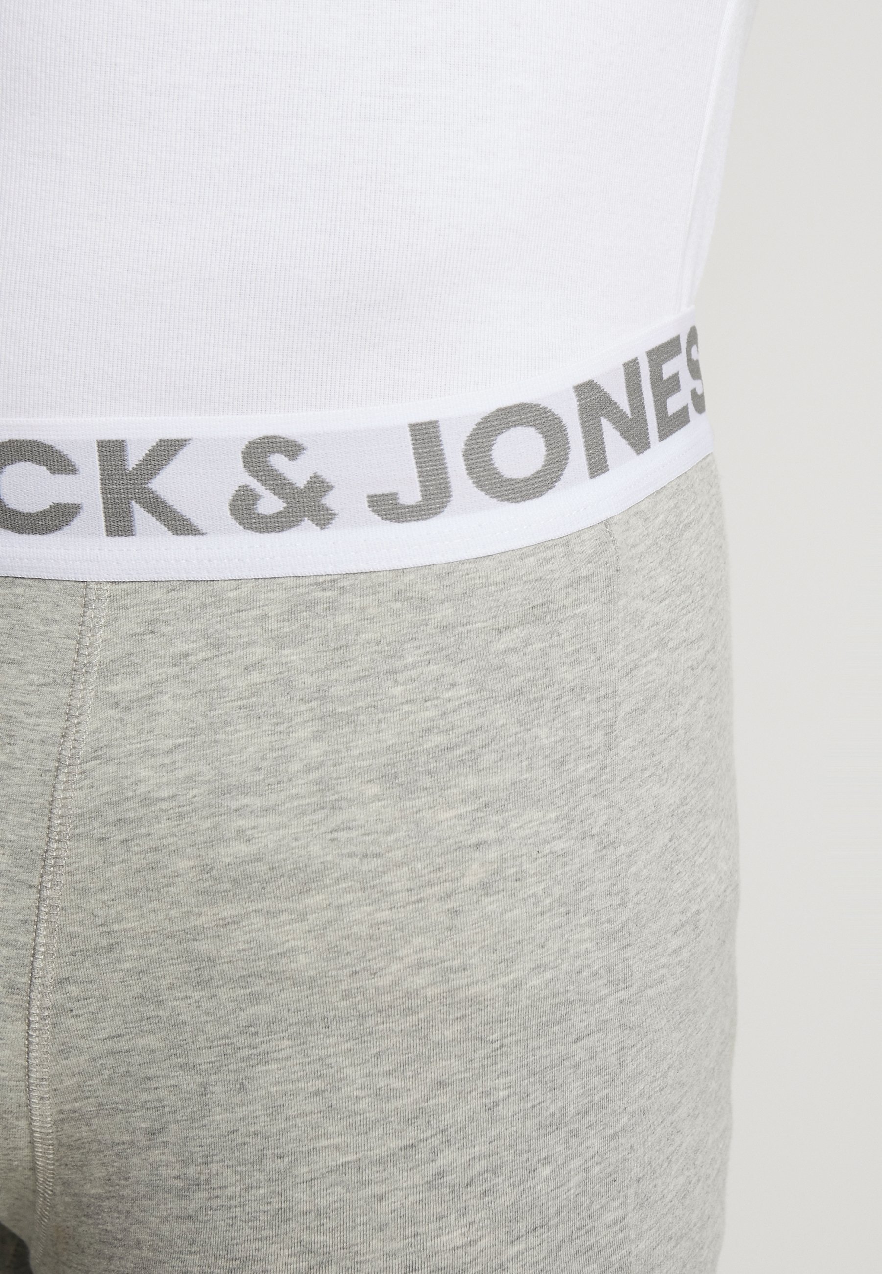 Jack \u0026 Jones JACSOLID LONG JOHN - Onderbroek - light grey melange/grijs -  Zalando.nl