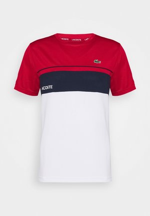 T-shirt med print - red