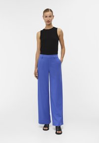 Object OBJLISA WIDE NOOS - Trousers - amparo blue