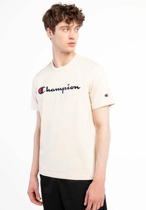 Print T-shirt - beige