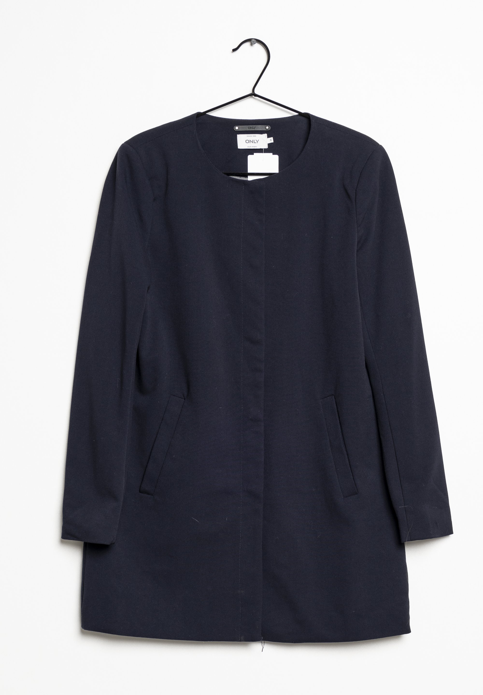 ONLY Klassischer Mantel blue/blau (Pre-owned) Zalando