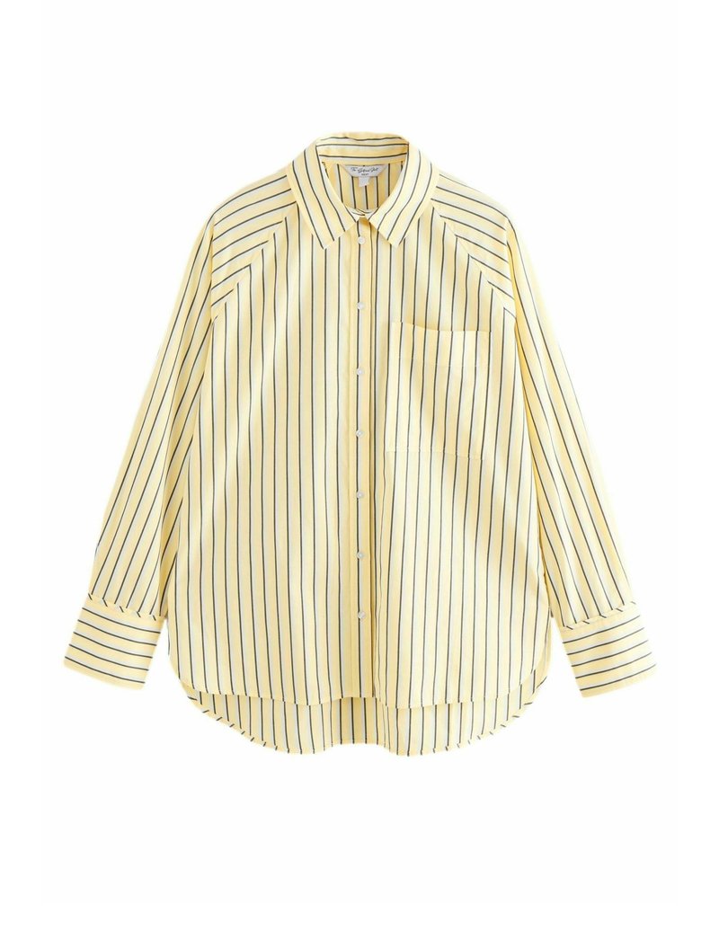 Next - REGULAR FIT  - LONG SLEEVE - Gombos blúz - yellow stripe, Nagyítás