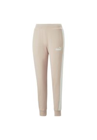 Puma - AROUND THE BLOCK - Tracksuit bottoms - rose quartz white Thumbnail Image 1