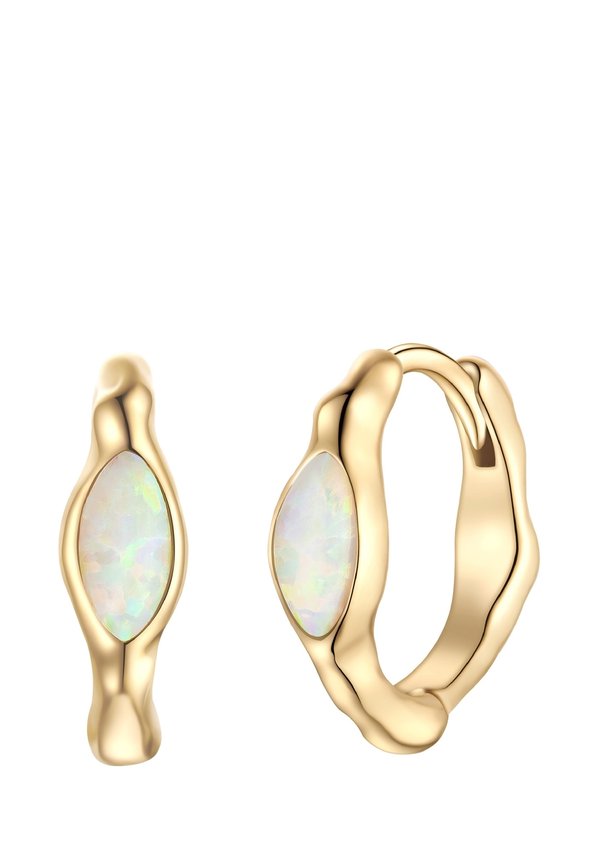 CREOLEN OPAL - Ohrringe - gelbgoldfarben