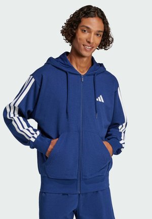 adidas Sportswear Zip-up sweatshirt - dark blue white