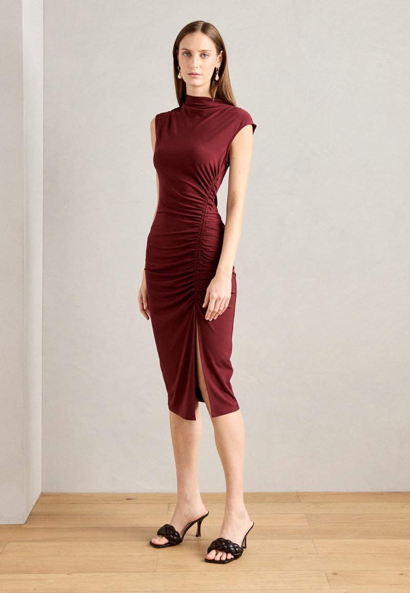 Anna Field by Zalando Jersey dress - bordeaux