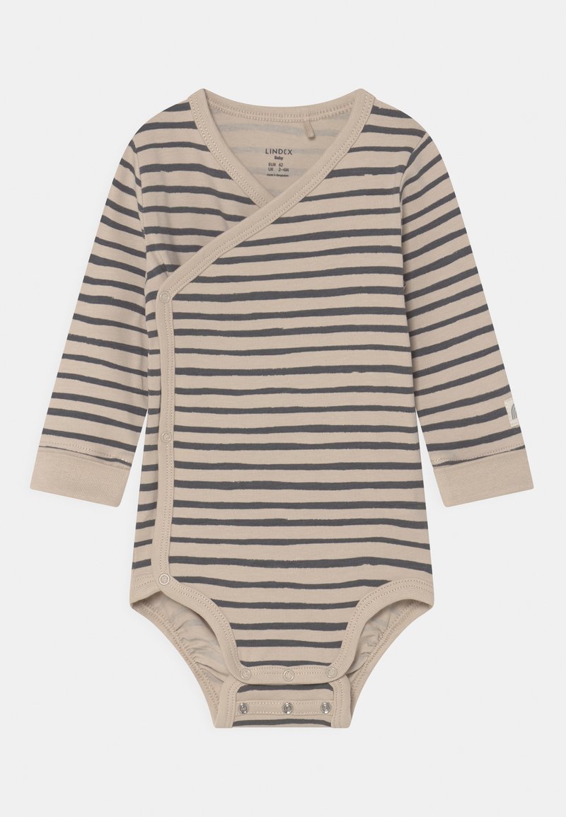 Kinder Shirts & Tops | Lindex WRAP BUMBLEBEE UNISEX 2 PACK Body light beige/beige - QC22131 Kinder Shirts & Tops | Lindex WRAP BUMBLEBEE UNISEX 2 PACK Body light beige/beige - QC22131