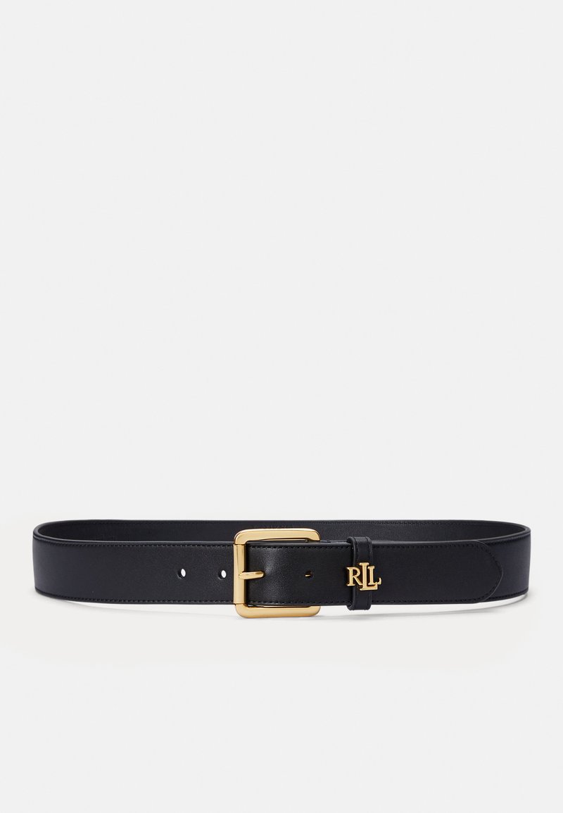 Lauren Ralph Lauren LOGO KEEPER LEATHER BELT - Diržas - black