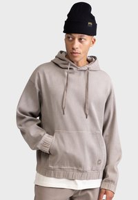 Redefined Rebel ANDY HOOD UNISEX - Kapuzenpullover - fossil brown
