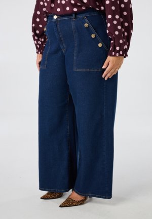 MS Mode, MS MODE JEANS NOT TRANSLATED - Wide leg - blue