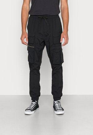 Brave Soul Pantalones cargo - black