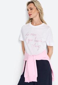 Rich & Royal T-shirt imprimé - white