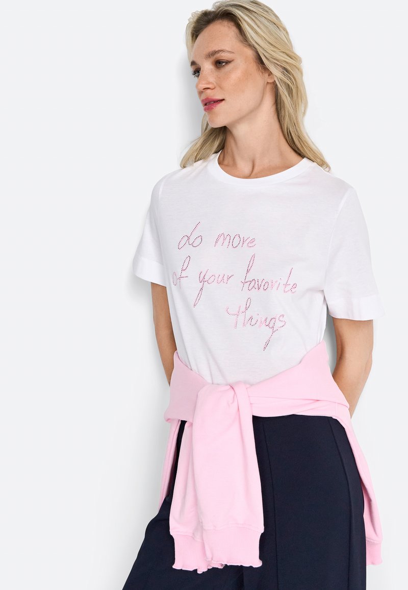 Rich & Royal T-shirt imprimé - white