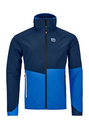 PUNTA BERRINO HOODED - Soft shell jacket - deep ocean