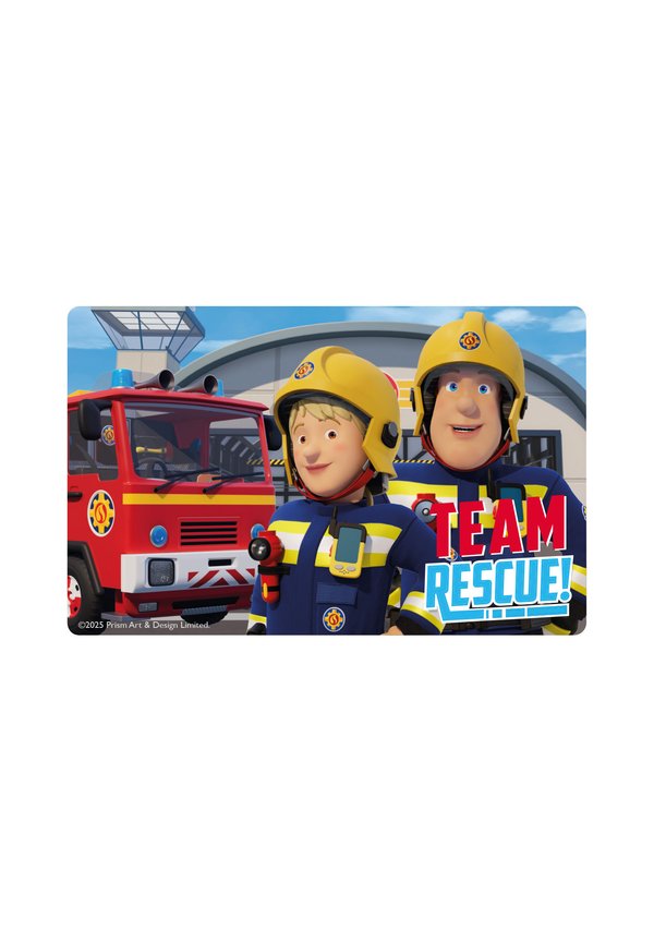 TEAM RESCUE MIT TRENNWAND – Brotdose – blau