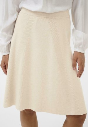 DELA - A-snit nederdel - oat melange