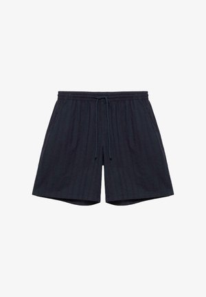 PULL&BEAR, BERMUDA, granatowy