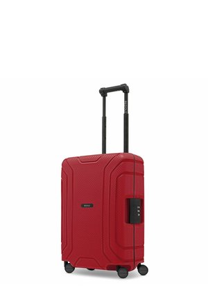 ESSENTIALS KABINENTROLLEY MIT DREIPUNKT-VERSCHLUSS - Wheeled suitcase - classic red