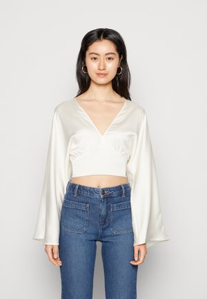 JUNIPER BLOUSE - T-shirt à manches longues - egret