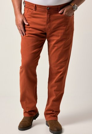 Jeans Tapered Fit - ochre brown