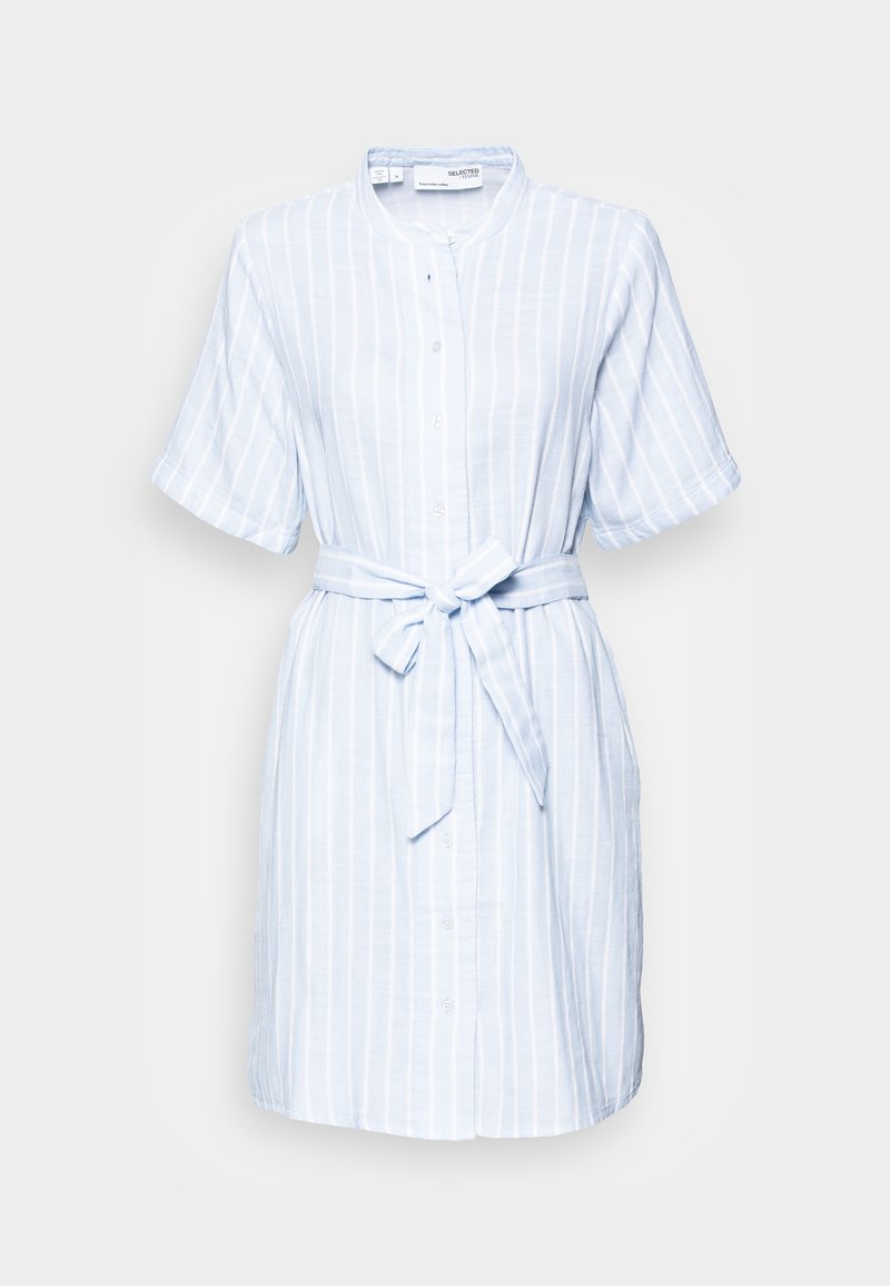 Damen Kleider | Selected Femme SLFHELINA SHORT DRESS Freizeitkleid brunnera blue/hellblau - ON19121 Damen Kleider | Selected Femme SLFHELINA SHORT DRESS Freizeitkleid brunnera blue/hellblau - ON19121